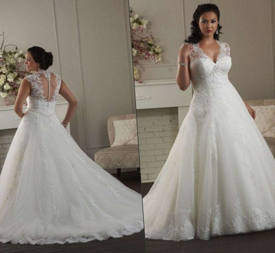 Plus Size Dresses with Cap Sleeves