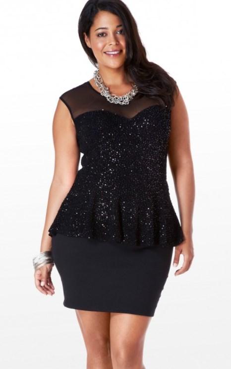 Plus Size Midi Dress - Three Quarter Sleeves / Black / Teal Maxi dresses are perfect for weekends, while our plus size black dresses can be styled for work or play. If your looking for the ultimate figure flattery, flare dresses and peplum dresses are always a .