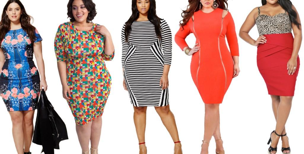 how to dress a plus size rectangle body shape