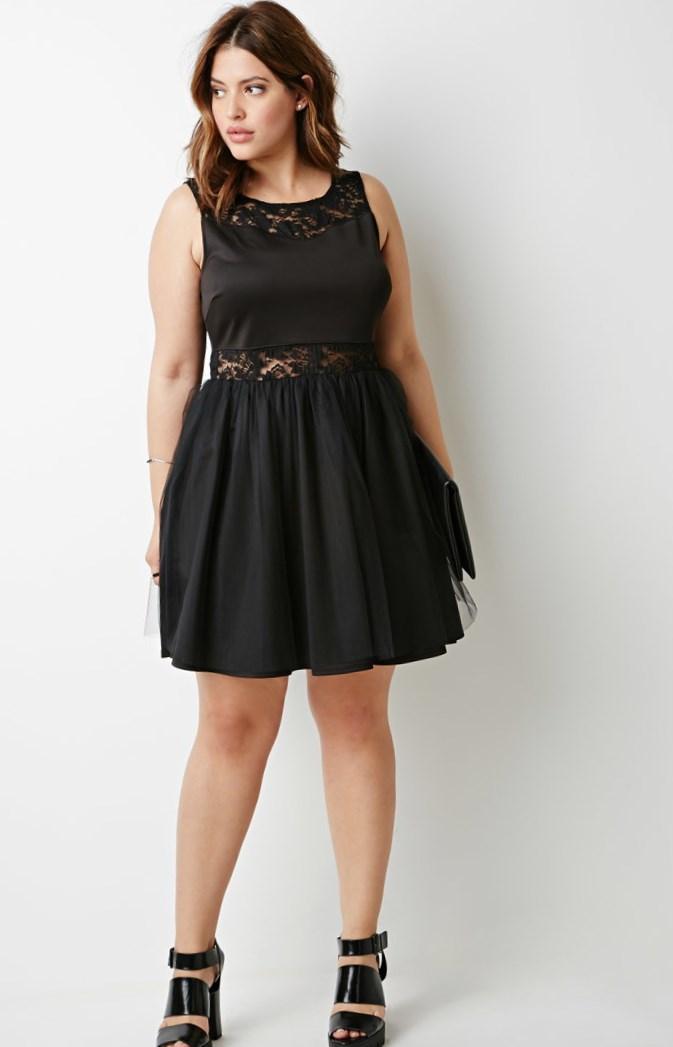 Forever 21 Plus Size Cocktail Dresses Pluslookeu Collection 5698