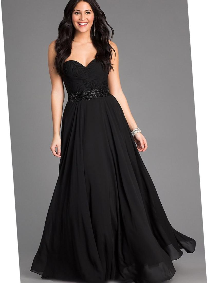 Black prom dresses plus size PlusLook.eu Collection