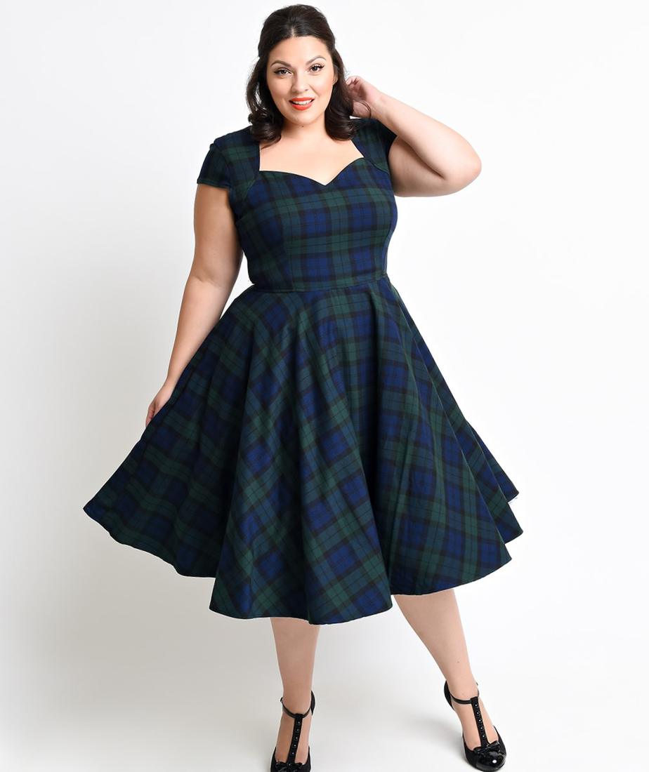 Plus Size 1950s Style Dresses Fifties Fashion For Women