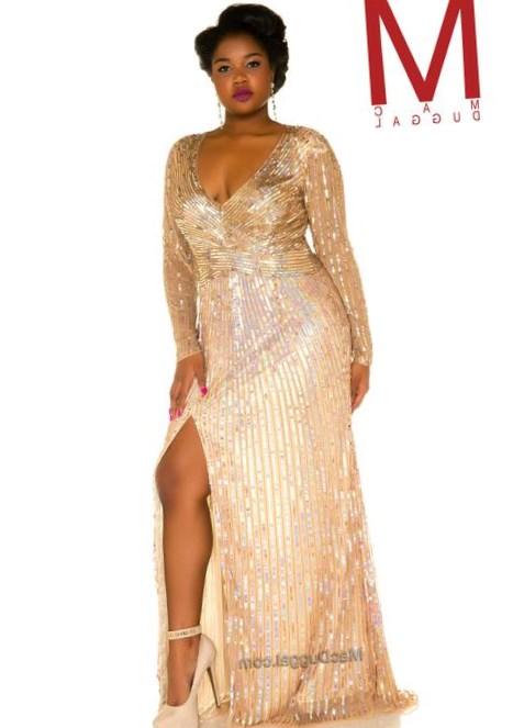 rose gold and black plus size dress