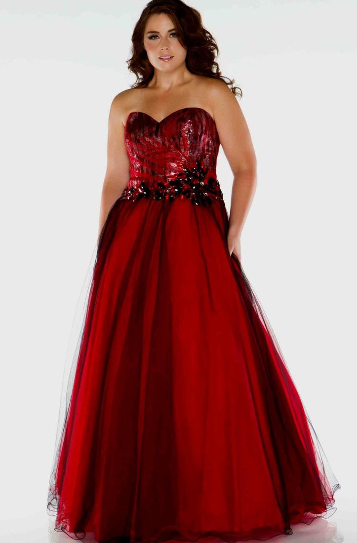 Plus size red wedding dresses PlusLook.eu Collection