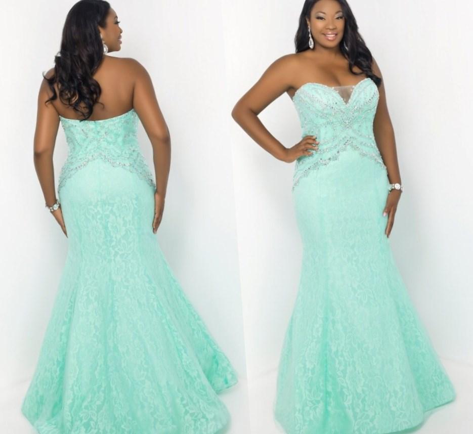 plus size prom dresses clearance 