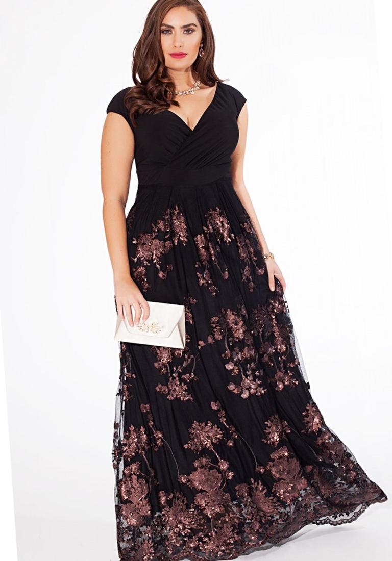 plus size designer dresses evening