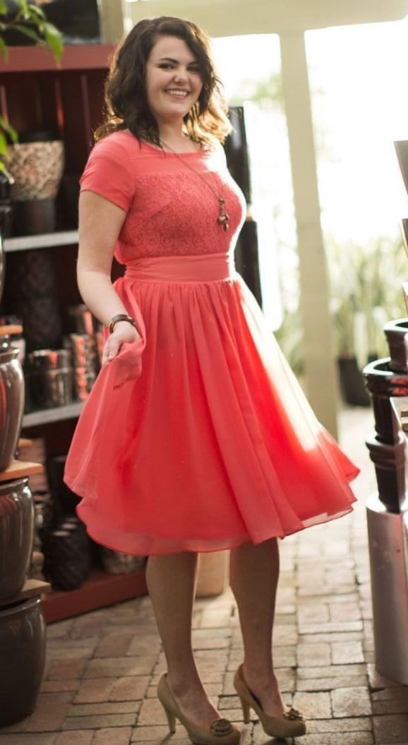 Plus Size Coral Bridesmaid Dresses PlusLook eu Collection