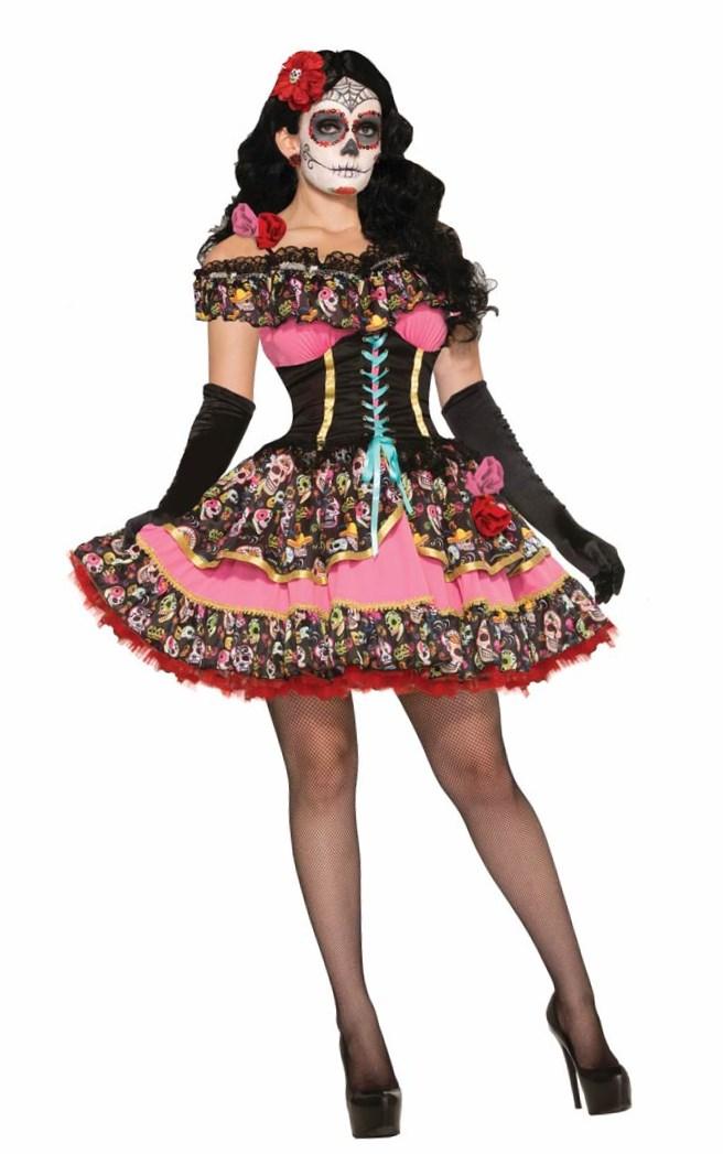 Day of the dead dress plus size - PlusLook.eu Collection