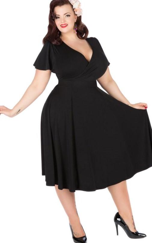 Vintage dress plus size - PlusLook.eu Collection