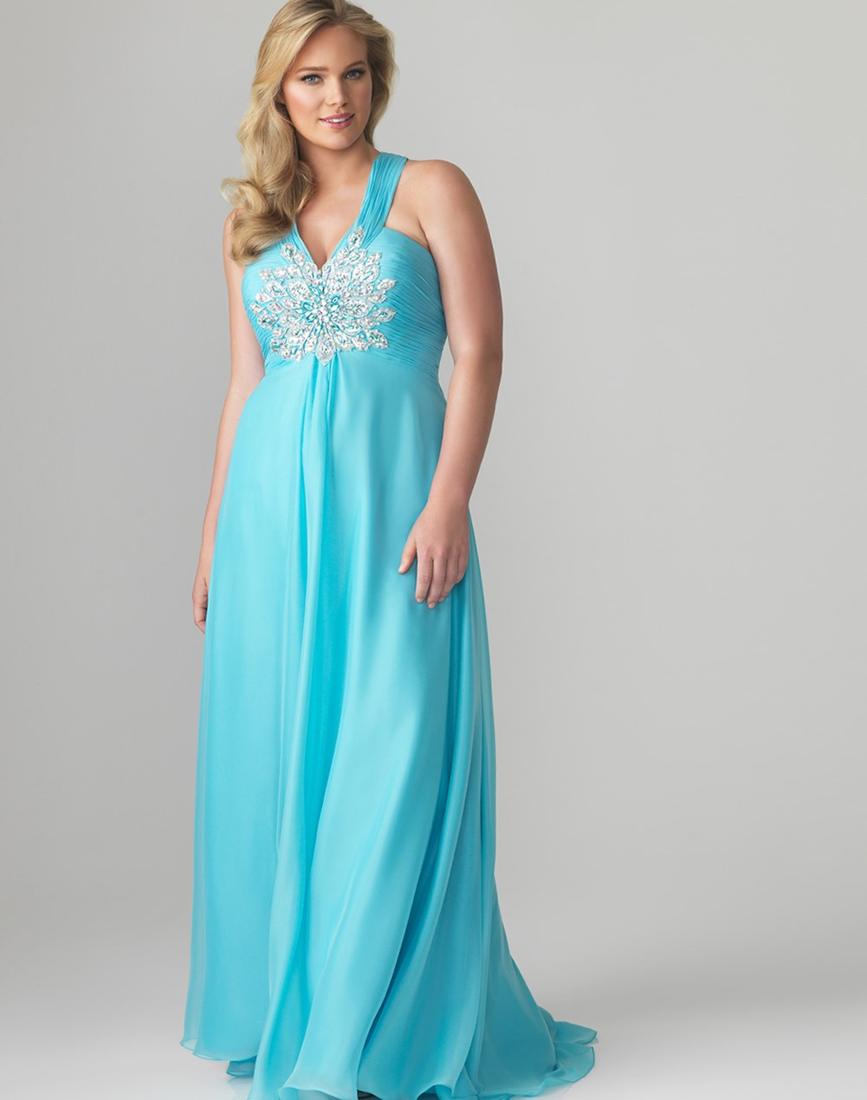 Modest plus size prom dresses - PlusLook.eu Collection