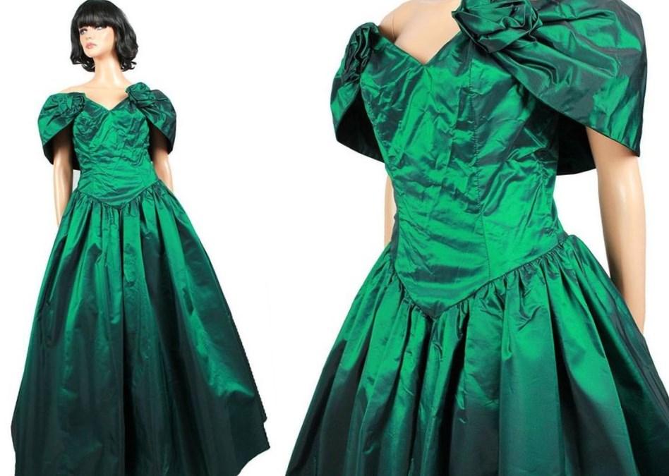 80's prom outlet dress plus size