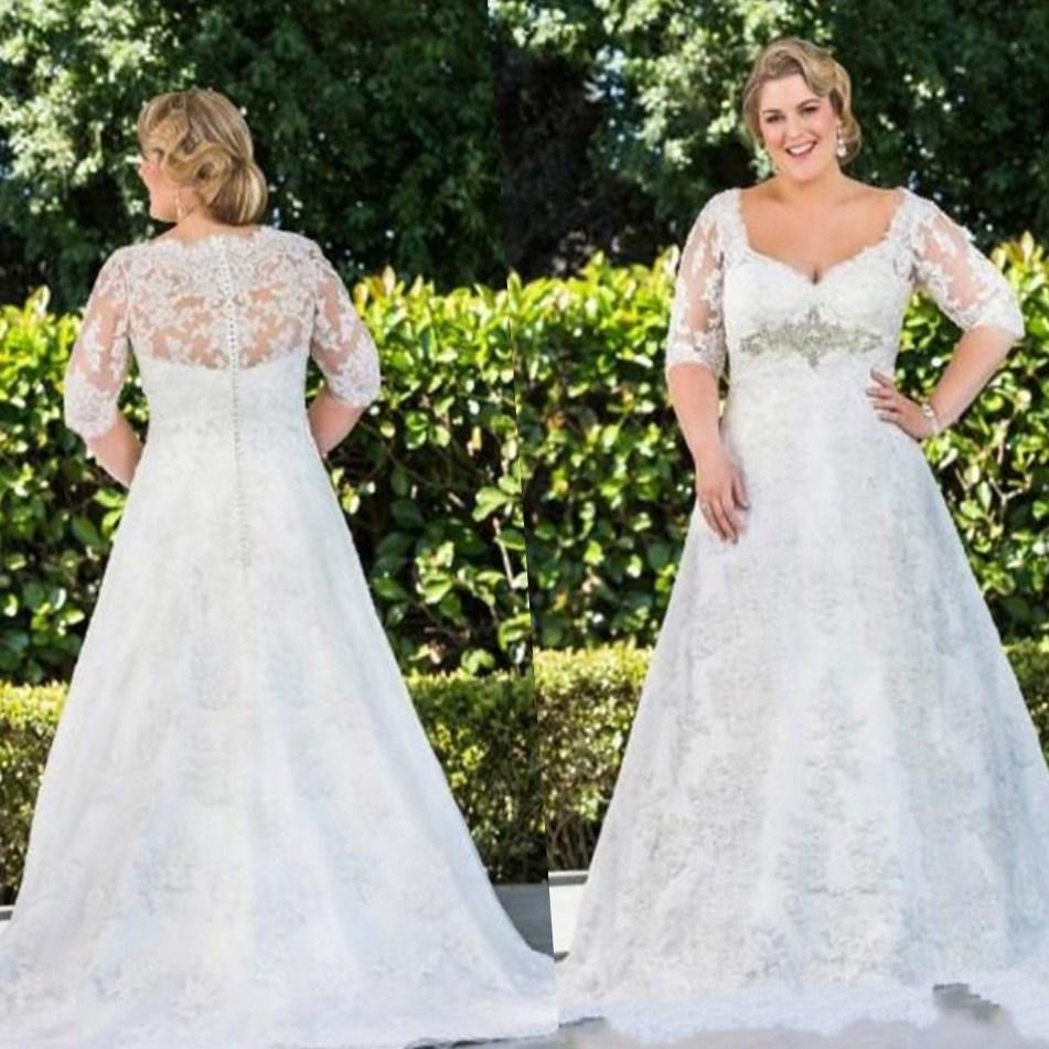 Plus size fall wedding dresses & Bridal Gowns 2022 - PlusLook.eu