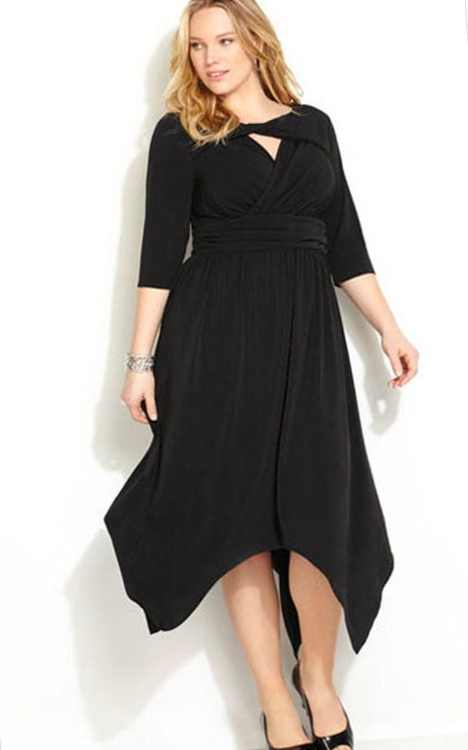 Black Plus Size Party Dress Pluslookeu Collection