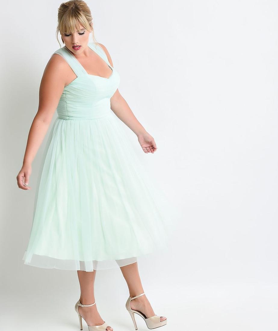 Mint green plus size dresses - PlusLook.eu Collection