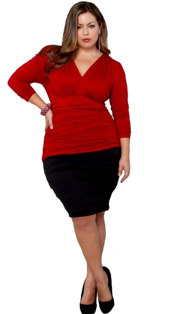 Dresses for plus size hourglass figure - PlusLook.eu Collection