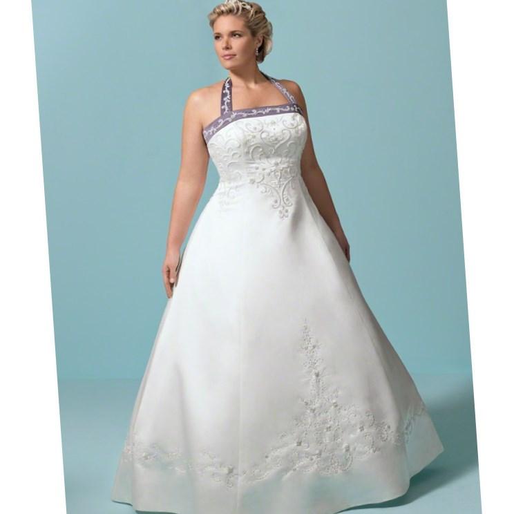 Plus Size Halter Wedding Dresses PlusLook eu Collection