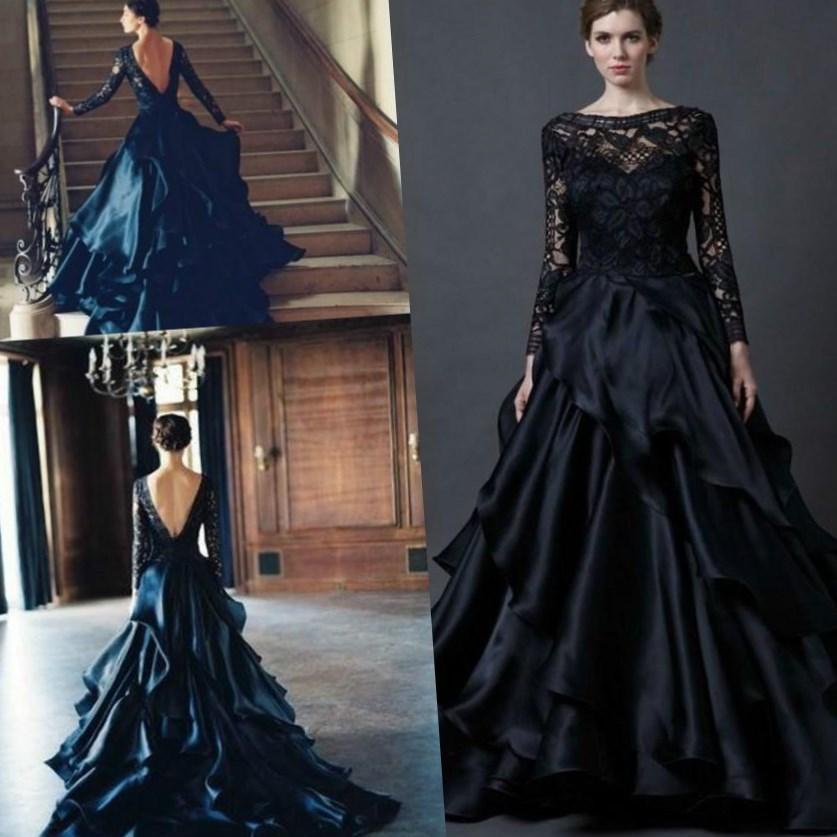 Black plus size wedding dresses - PlusLook.eu Collection