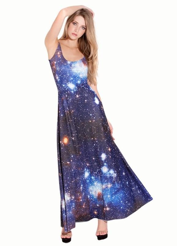 Plus size galaxy dress - PlusLook.eu Collection