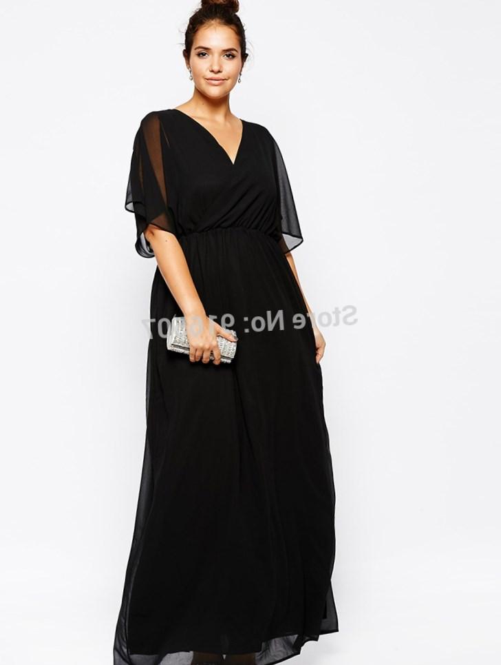 Plus size long black evening dresses - PlusLook.eu Collection