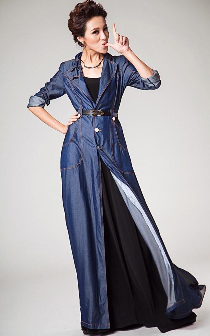 Plus size coat dress - PlusLook.eu Collection