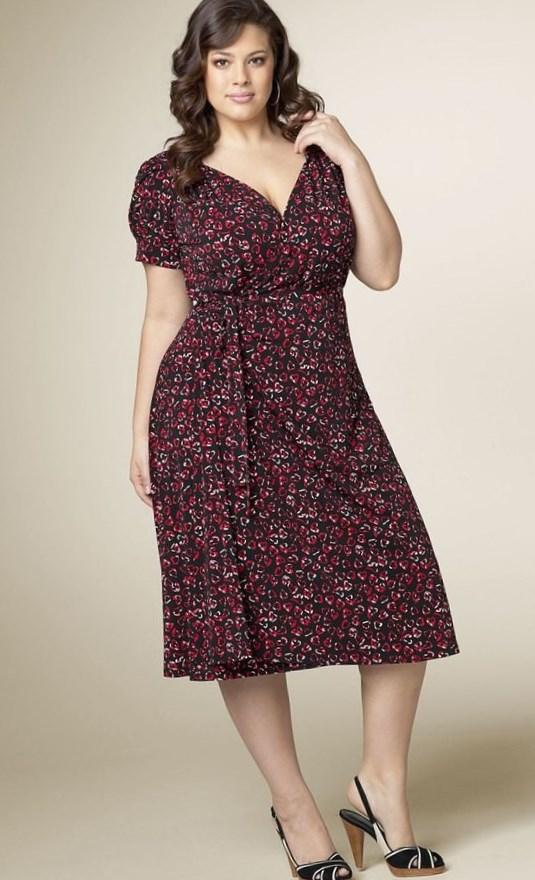 Plus size dress pattern - PlusLook.eu Collection