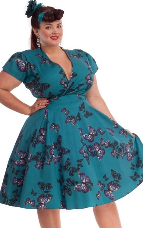 Butterfly dresses plus size - PlusLook.eu Collection
