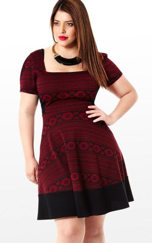Plus size baby doll dress - PlusLook.eu Collection