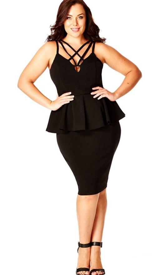 City chic plus size dresses: formal, evening and other styles