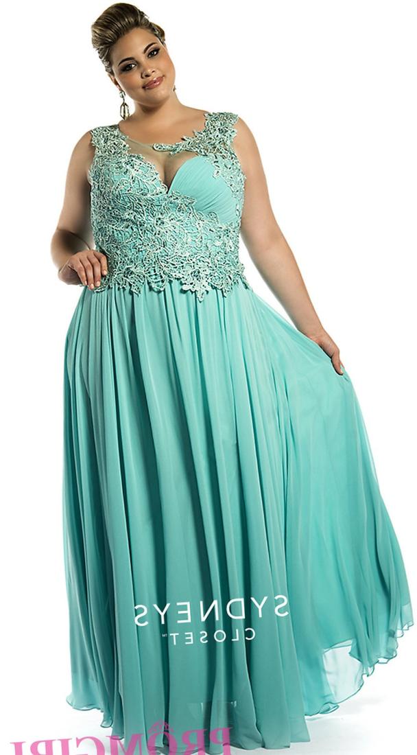 Plus Size Ball Gown Prom Dresses Pluslookeu Collection 4010