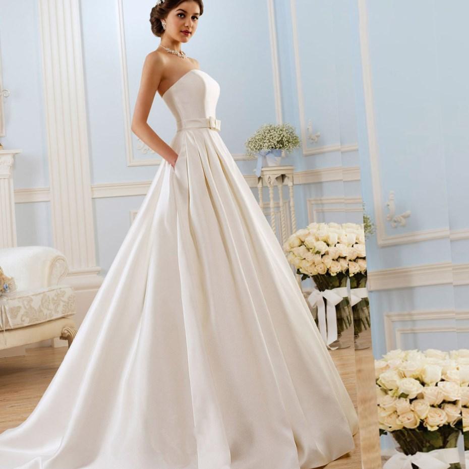 Plus size wedding dresses with pockets - PlusLook.eu Collection