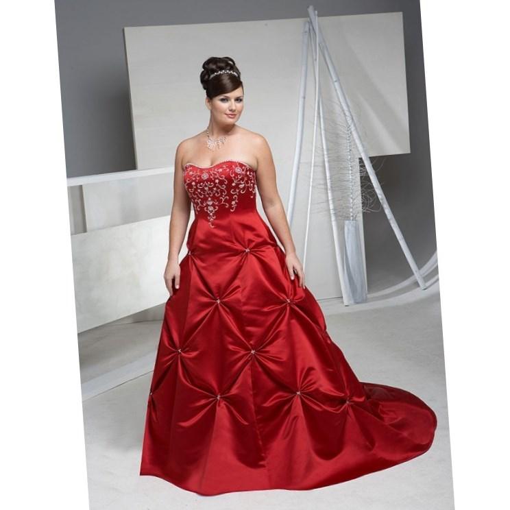 Plus Size Red Wedding Dresses PlusLook eu Collection