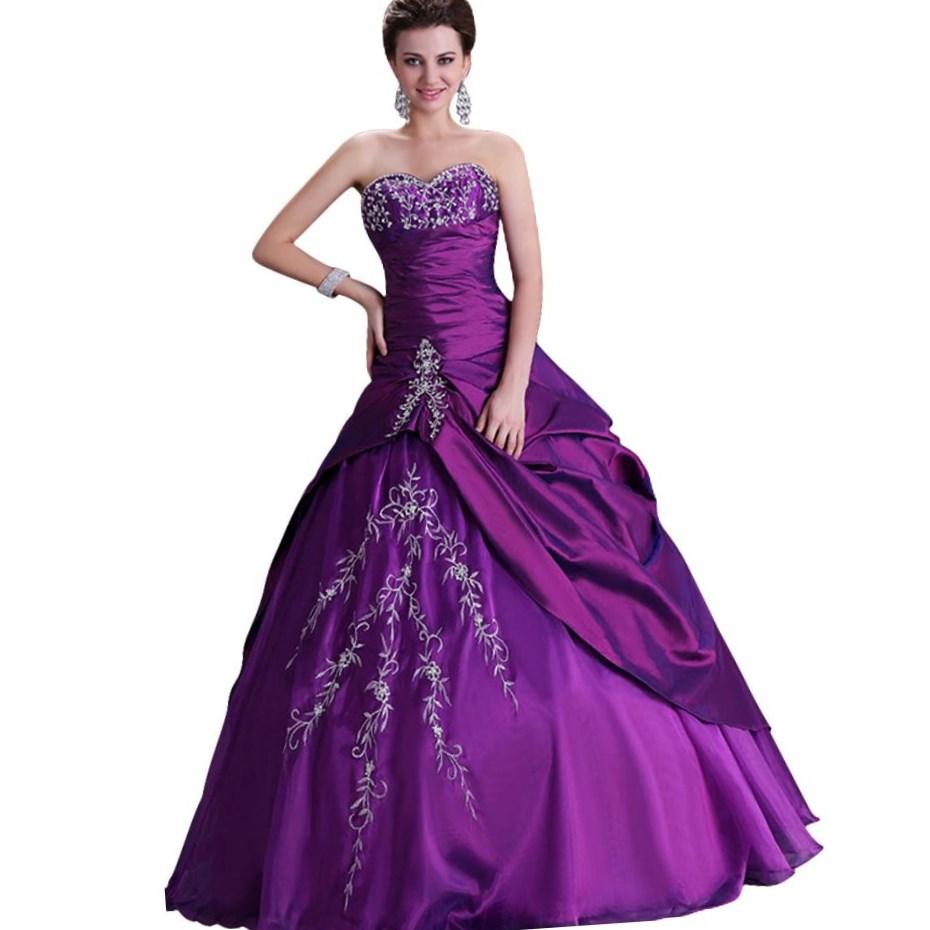 Plus size purple wedding dresses - PlusLook.eu Collection