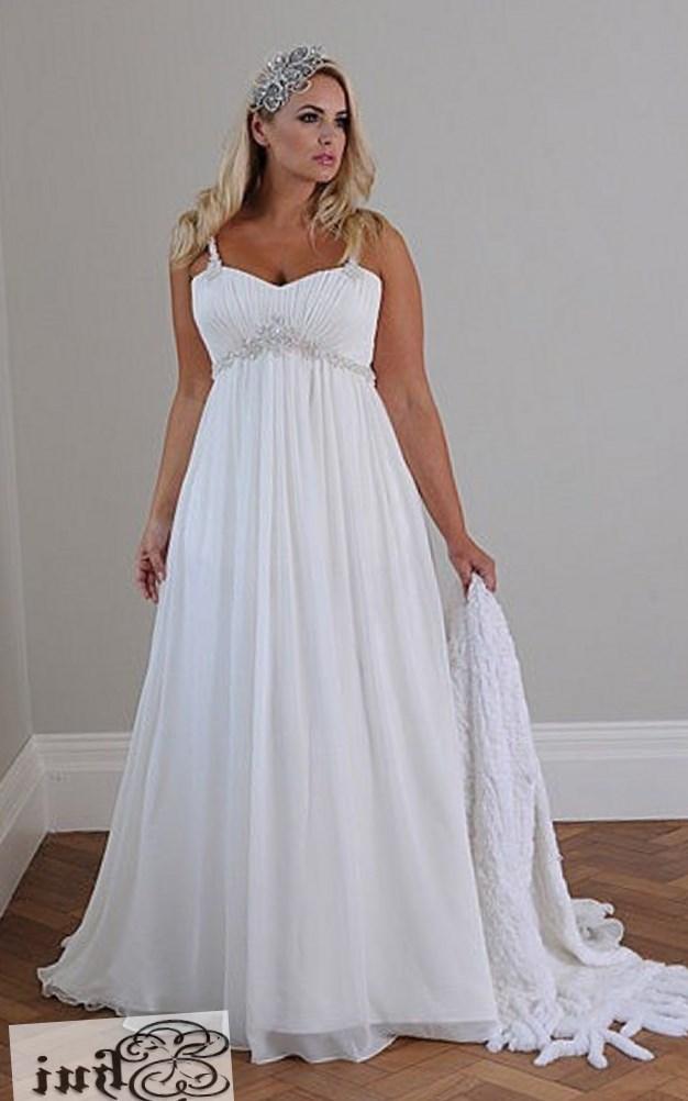 Plus Size Hippie Wedding Dresses Pluslookeu Collection 4837