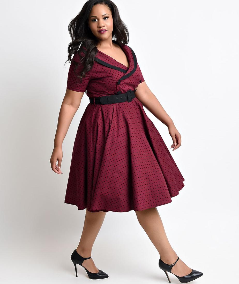 women's plus size 50's clothing