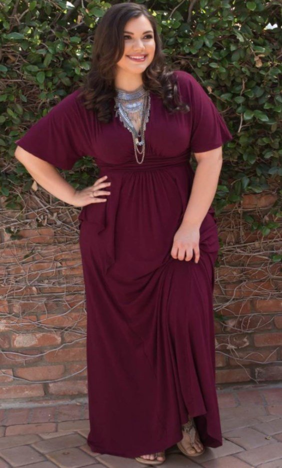 Plus size fall maxi dresses 2019 - PlusLook.eu Collection