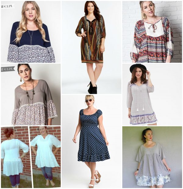 Peasant dresses plus size - PlusLook.eu Collection - Best photos