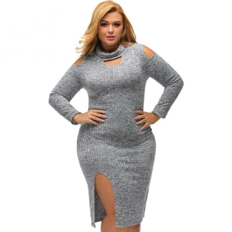 Plus Size Sweater Dresses For Fall 2019 Pluslookeu Collection 