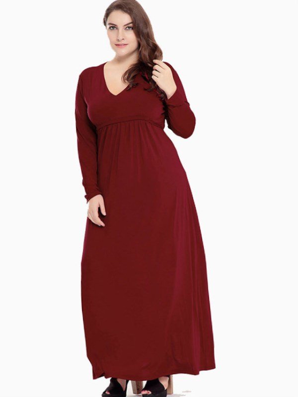 Plus size fall maxi dresses 2019 - PlusLook.eu Collection