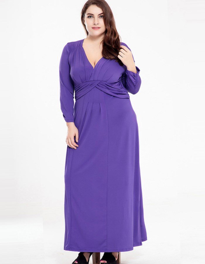 Plus size fall maxi dresses 2019 - PlusLook.eu Collection